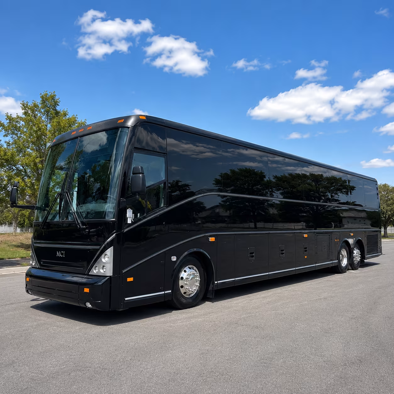 arlington charter bus rental fleet