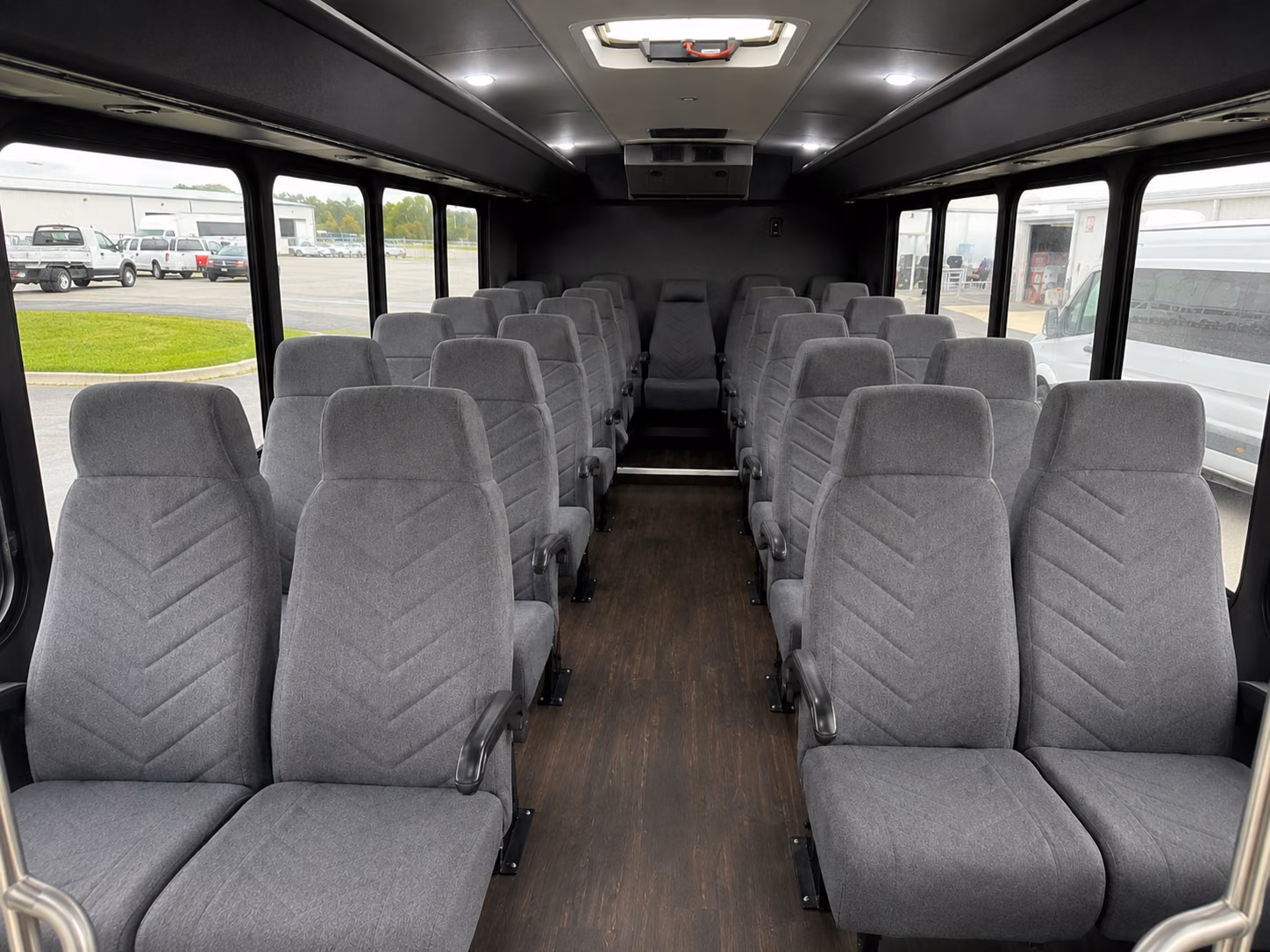 grapevine airport transportation onboard seating
