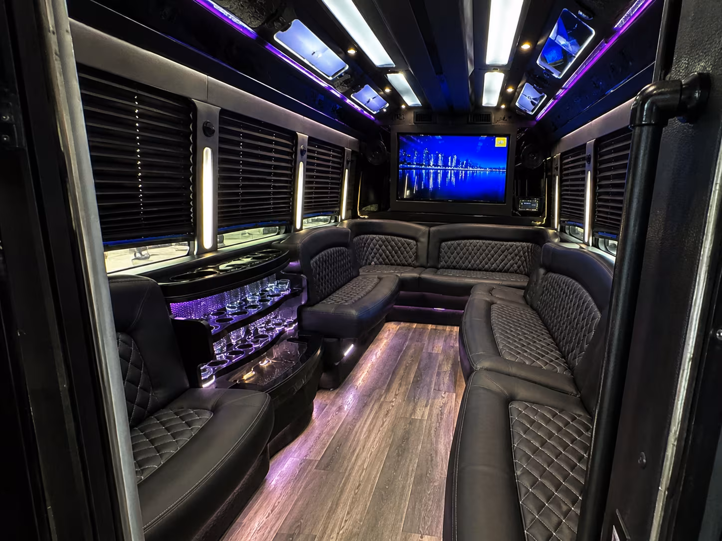 grapevine night out party bus rental