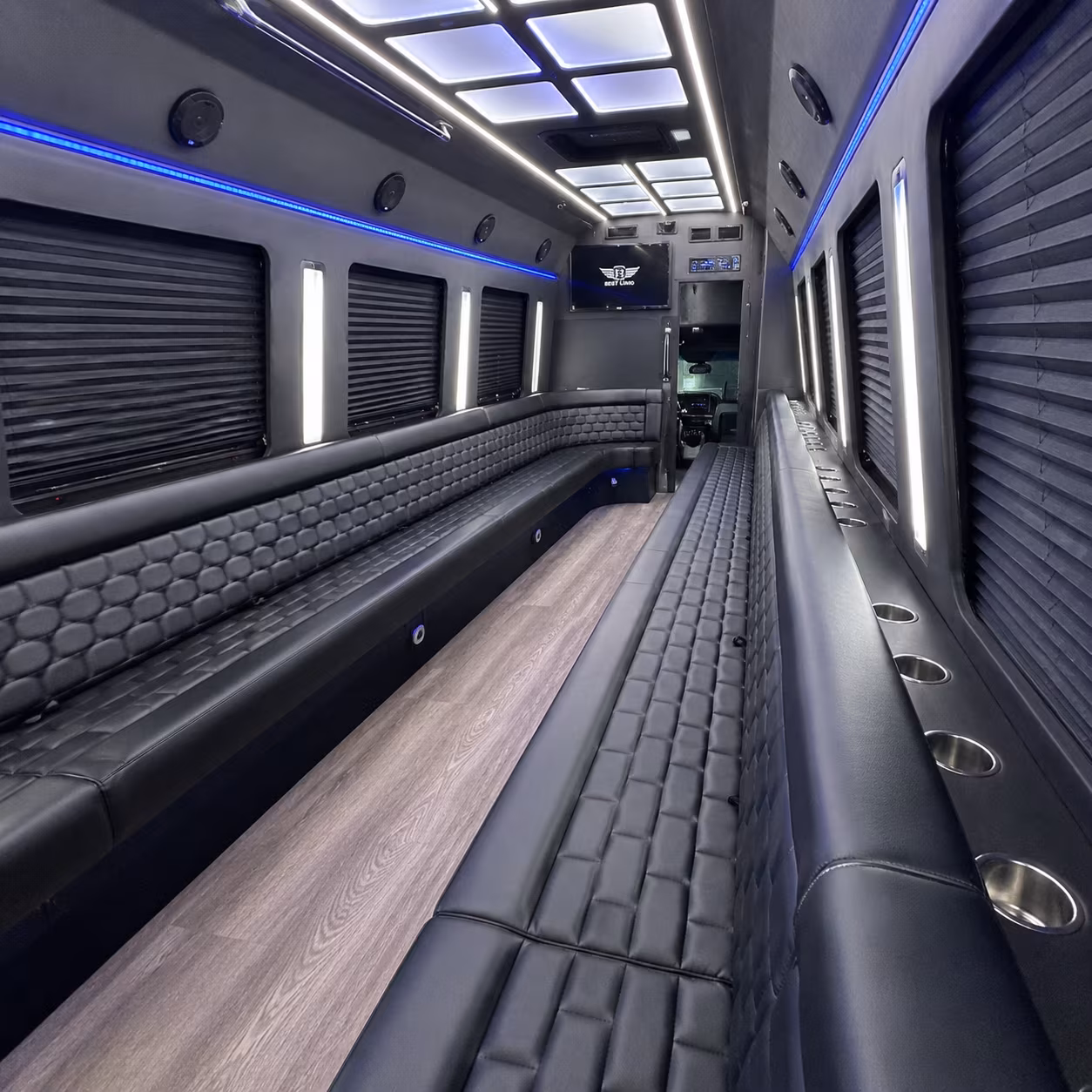 grapevine party bus rentals inside