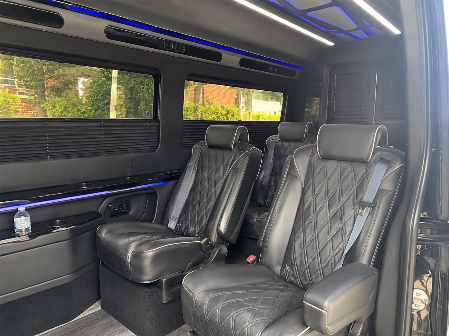grapevine wedding transportation onboard seating