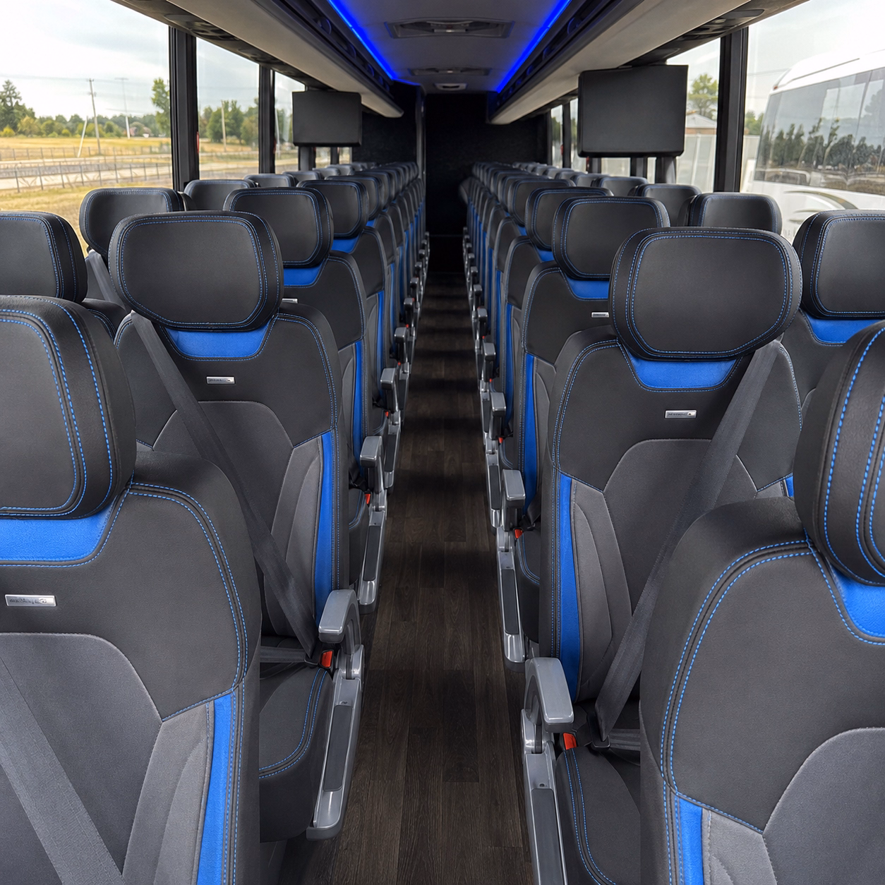 hurst concert bus rentals for groups and fans