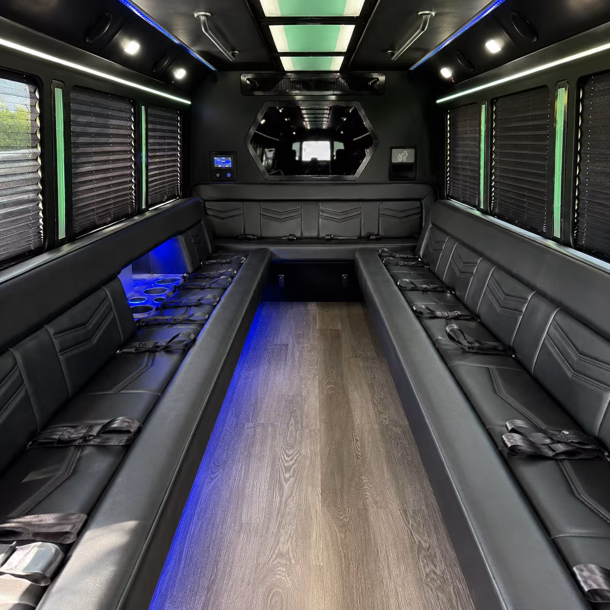 southlake start prom night early with southlake party bus rentals