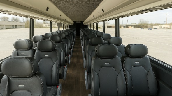 grapevine 15 passenger minibus inside