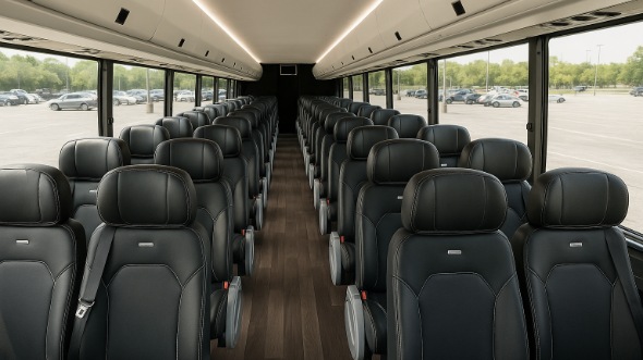 grapevine 20 passenger minibus inside