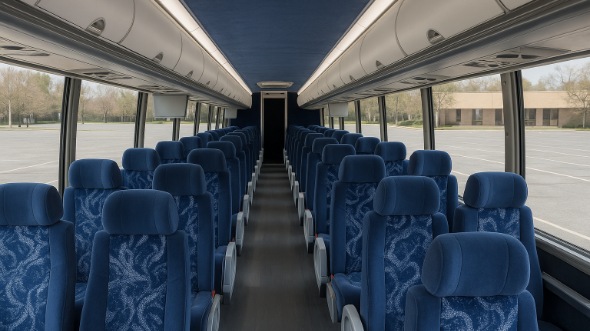grapevine 50 passenger charter bus rental