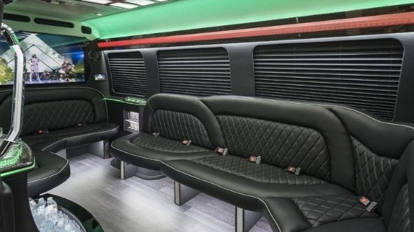 grapevine sprinter limo rental inside